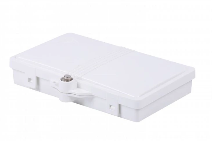 4 Ports FTTH Faceplate Terminal Box